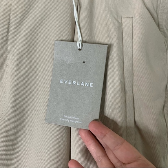 Everlane womens tan sandstone the way high drape pants 16 NWT - Picture 5 of 12